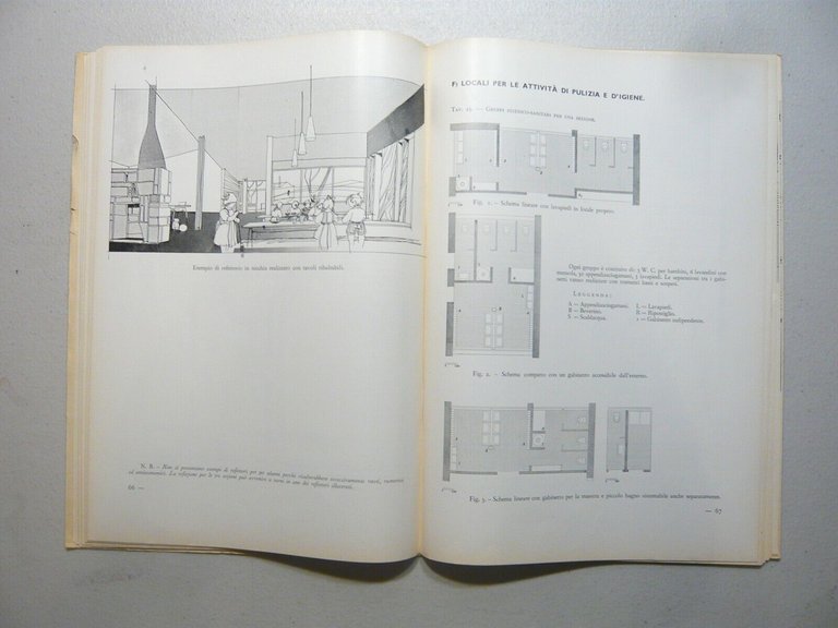 SCUOLE MATERNE. STUDI SCHEMI ED ESEMPI,Firenze, 1954[ARCHITETTURA