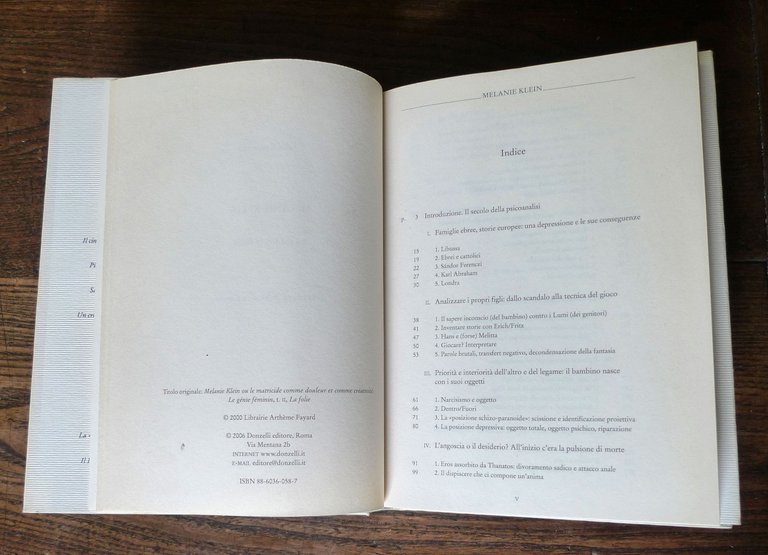Segal,MELANIE KLEIN,1991/LA PSICOANALISI DEI BAMBINI,1988/Kristeva,2006 | Immagine Gallery 3