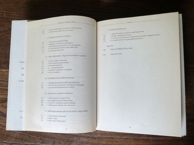 Segal,MELANIE KLEIN,1991/LA PSICOANALISI DEI BAMBINI,1988/Kristeva,2006 | Immagine Gallery 4
