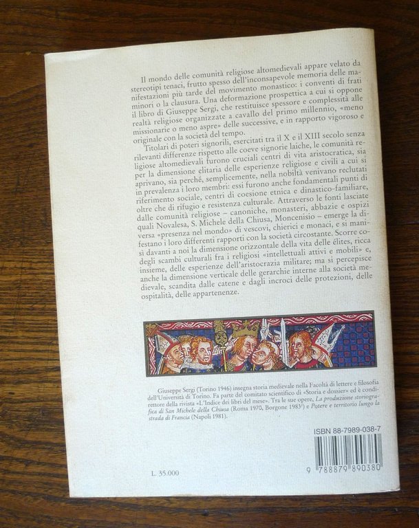 Sergi,L'ARISTOCRAZIA DELLA PREGHIERA,1994 Donzelli[storia,medioevo,monasteri