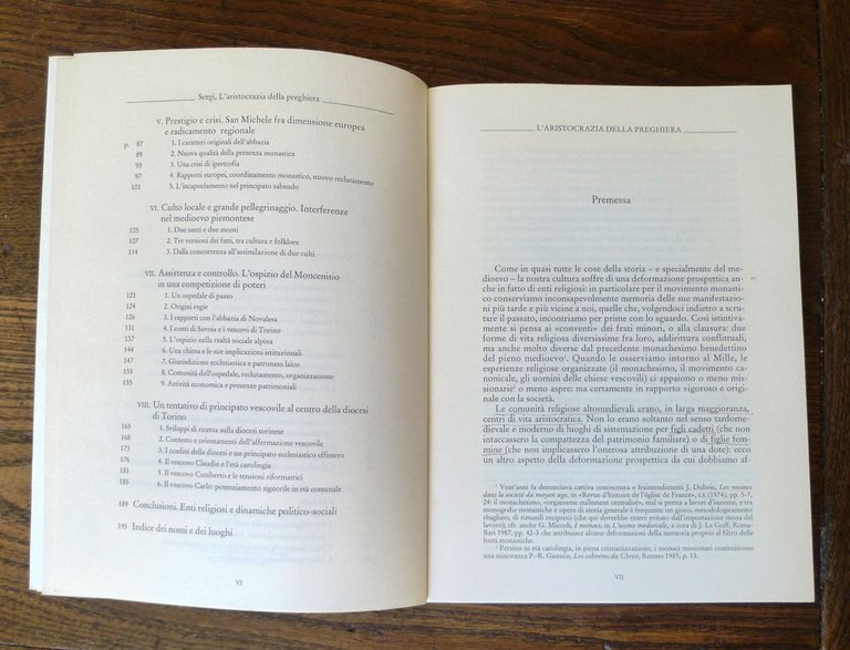 Sergi,L'ARISTOCRAZIA DELLA PREGHIERA,1994 Donzelli[storia,medioevo,monasteri