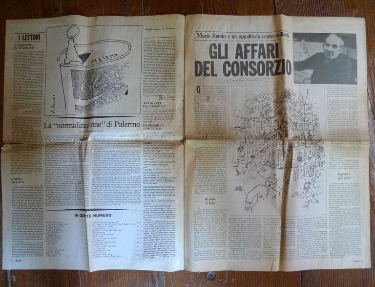 Settimanale I SICILIANI n.37 26 marzo 1986[SCIASCIA,MAFIA,BARILLI,GRUPPO 63,FOFI | Immagine Gallery 3