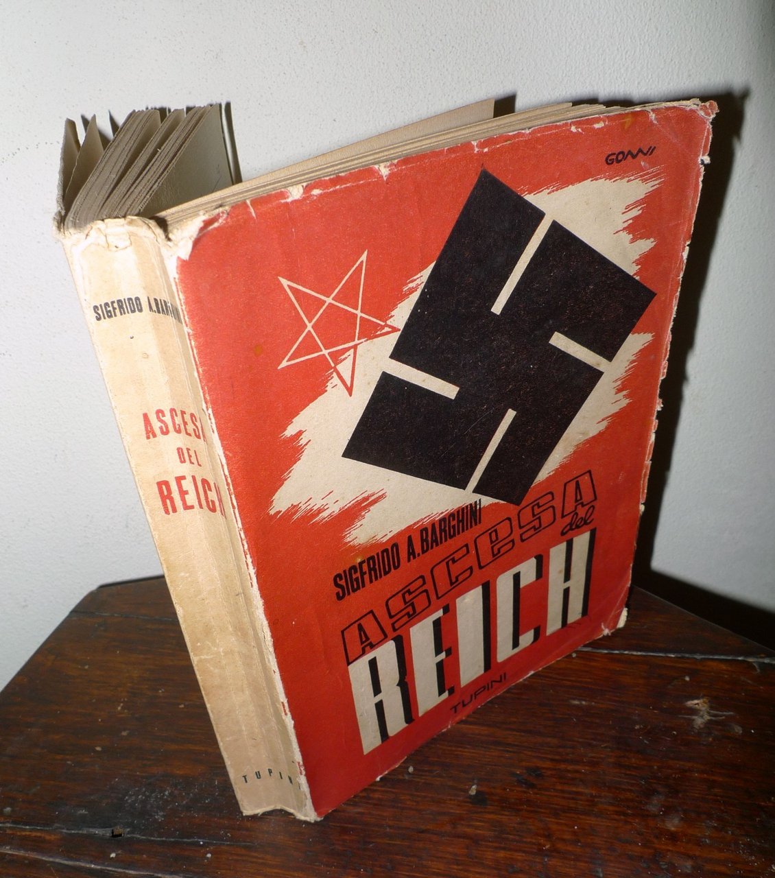 Sifrido Barghini,ASCESA DEL REICH,1939 Tupini[storia nazismo,fascismo