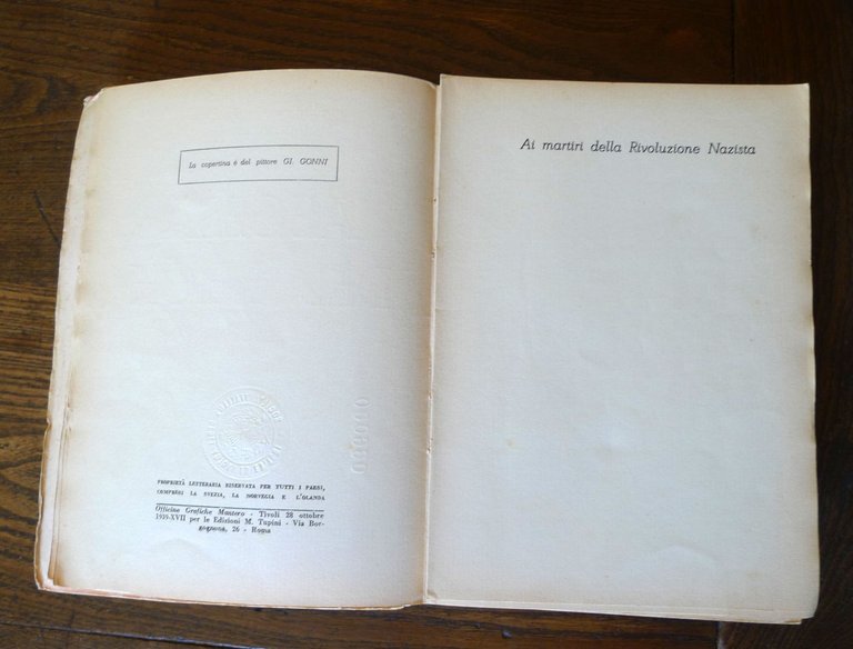 Sifrido Barghini,ASCESA DEL REICH,1939 Tupini[storia nazismo,fascismo