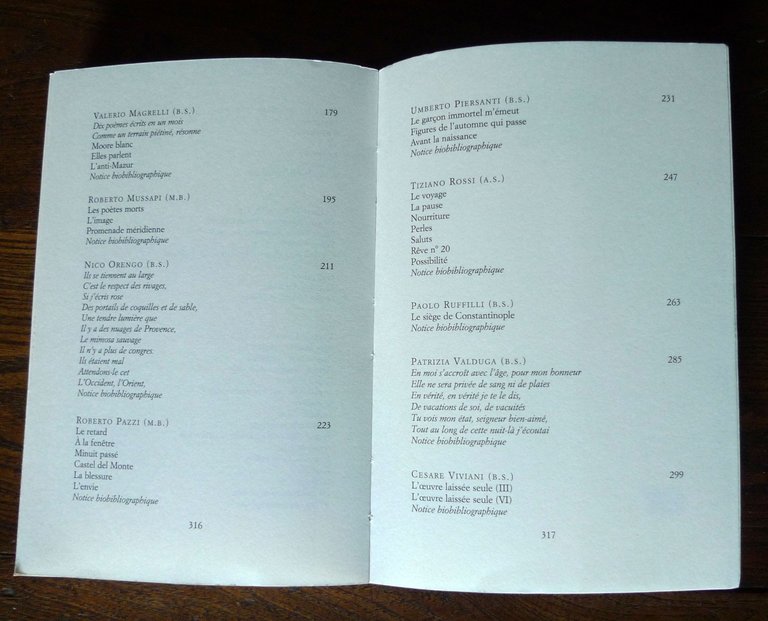 Simeone,LINGUA.LA JEUNE POÉSIE ITALIENNE,1995[poesia italiana contemporanea