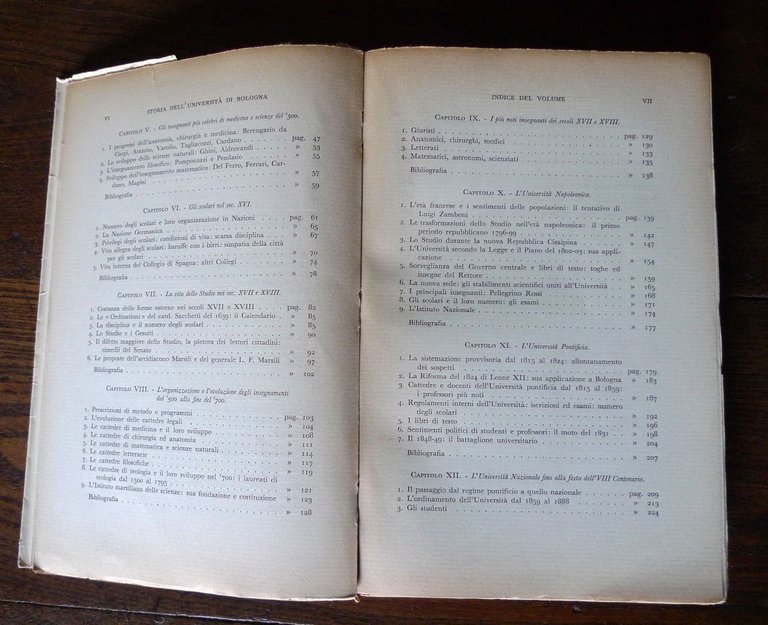 Simeoni,STORIA DELLA UNIVERSITÀ DI BOLOGNA II.L'ETÀ MODERNA,1940 Zanichelli