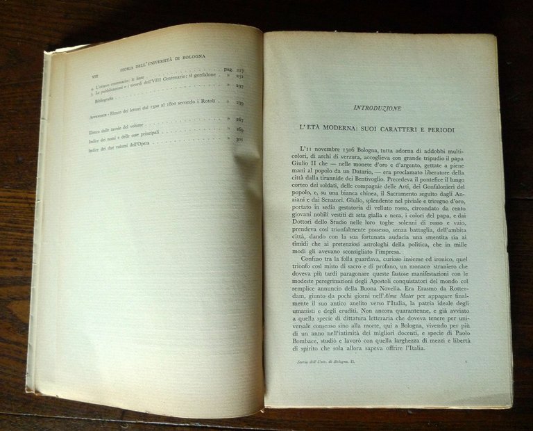 Simeoni,STORIA DELLA UNIVERSITÀ DI BOLOGNA II.L'ETÀ MODERNA,1940 Zanichelli