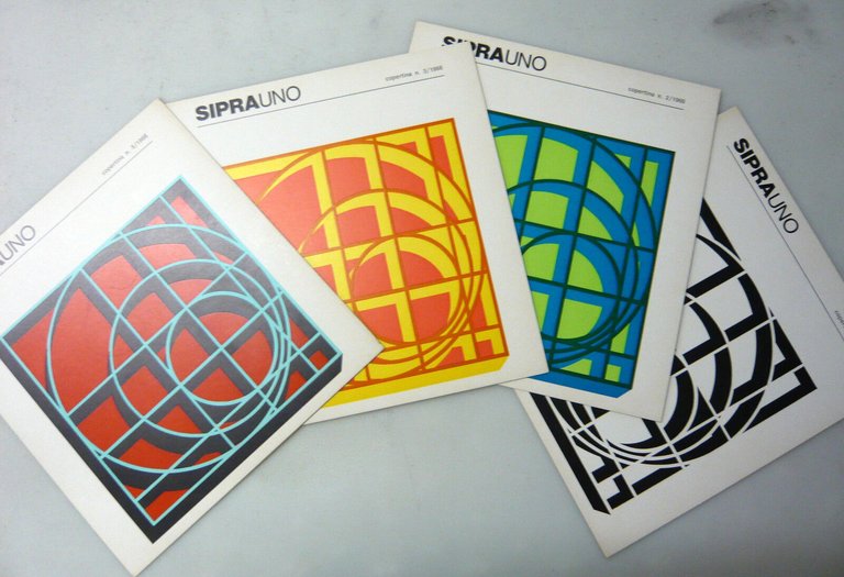 SIPRAUNO.Supplemento annuale,1966[grafica,tipografia,serigrafia,Munari