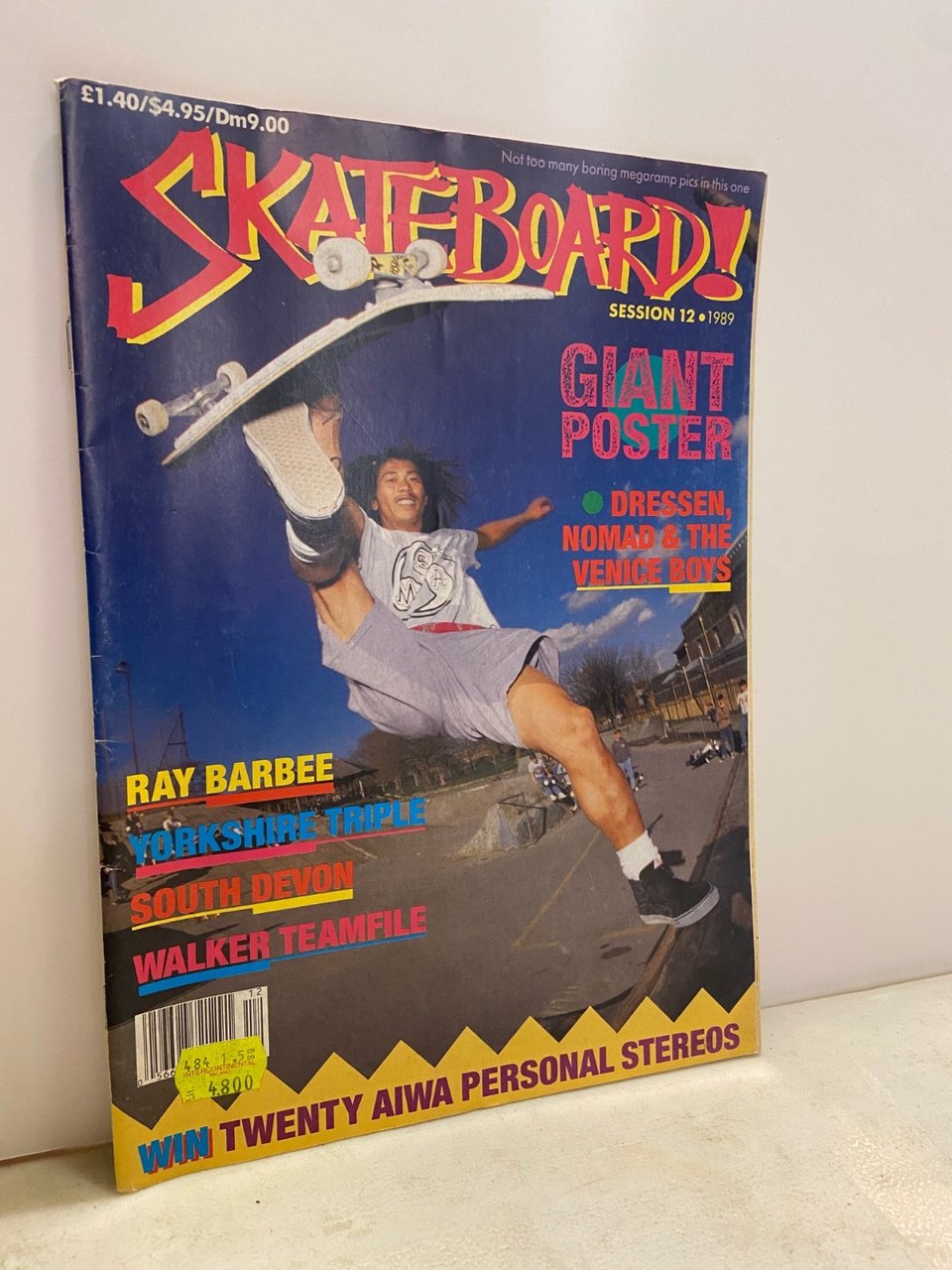 SKATEBOARD! magazine May 1989[Simon Smith,Ray Barbee | Immagine principale