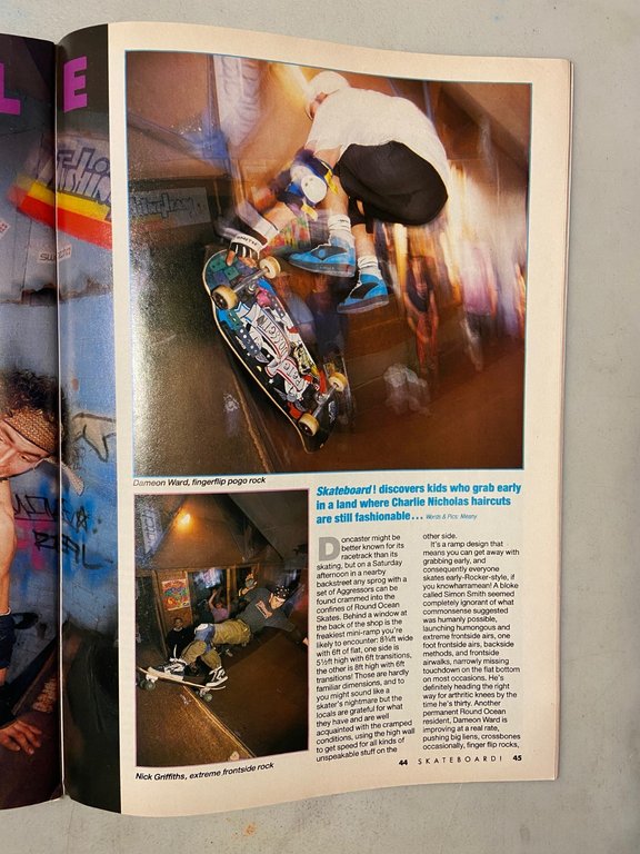 SKATEBOARD! magazine May 1989[Simon Smith,Ray Barbee | Immagine Gallery 3