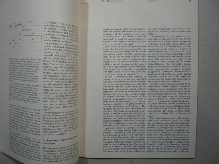SLOAN MANAGEMENT REVIEW 1-2-3, 1980[Massachusetts Institute of Technology