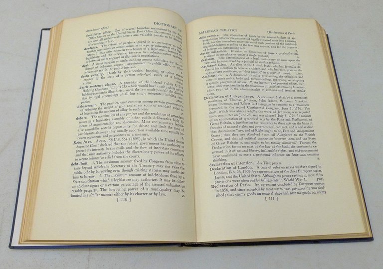 Smith/Zurcher,NEW DICTIONARY OF AMERICAN POLITICS,1949[politica americana