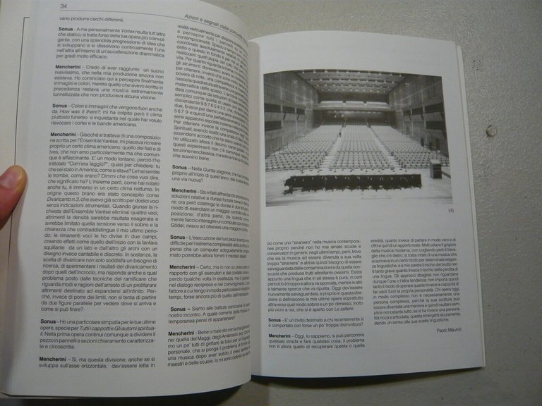 SONUS anno 6 n.1, Materiali per la musica contemporanea, 1994