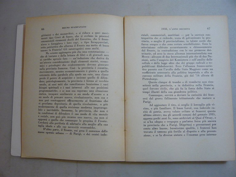 Spampanato,1938: L'ANNO DECISIVO,Napoli,1939[fascismo