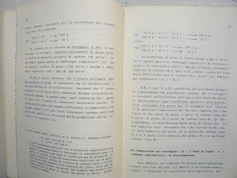 Spaventa,APPUNTI DI ECONOMIA POLITICA,1971 Bulzoni[economia