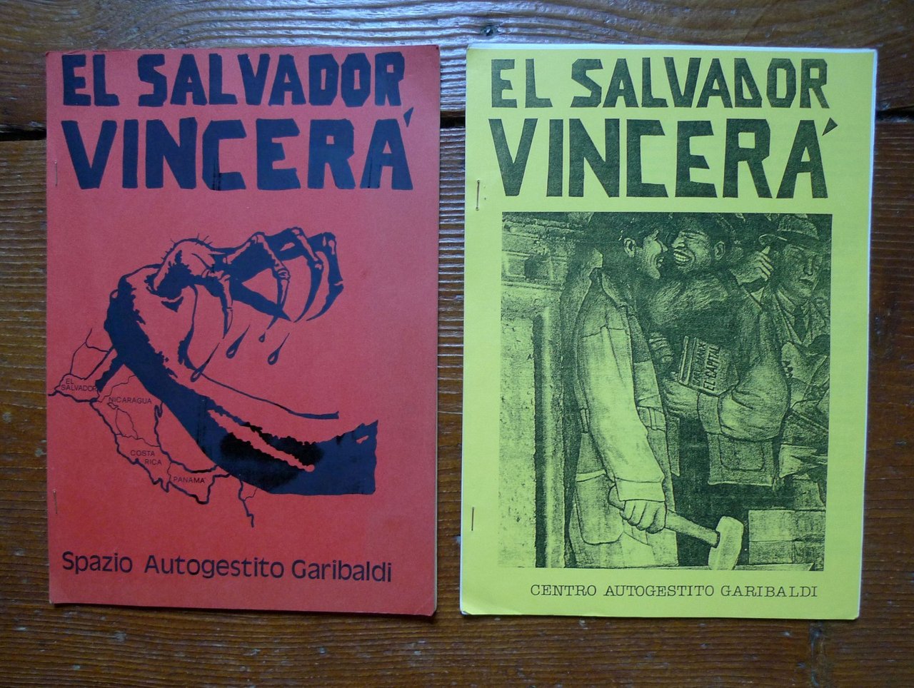 Spazio/Centro Autogestito Garibaldi,EL SALVADOR VINCERÀ,'88 Milano[guerra civile | Immagine principale