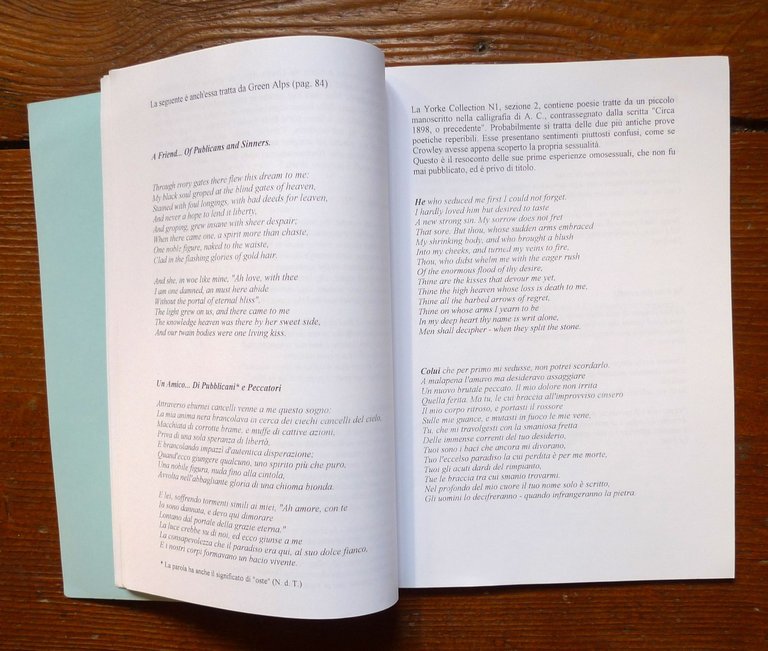 SPECIALE ALEISTER CROWLEY,1998 PRIMORDIA,ed.numerata[magia,esoterismo,alchimia | Immagine Gallery 7