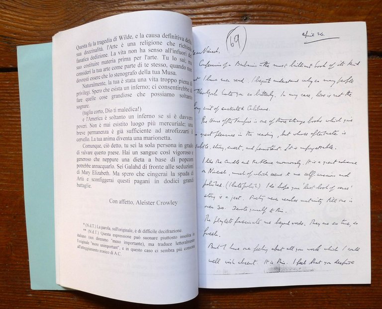 SPECIALE ALEISTER CROWLEY,1998 PRIMORDIA,ed.numerata[magia,esoterismo,alchimia | Immagine Gallery 9