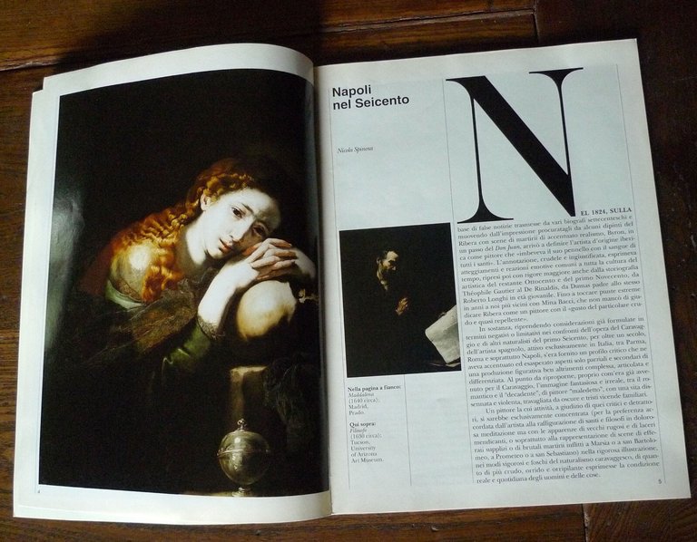 Spinosa/Ferrari,RIBERA.ART DOSSIER 66,Giunti 1992[storia arte,SPAGNOLETTO