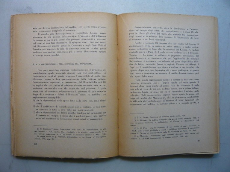 Stammati,IL PROBLEMA ECONOMICO DELLA RICOSTRUZIONE,Edizioni Italiane, Roma, 1940