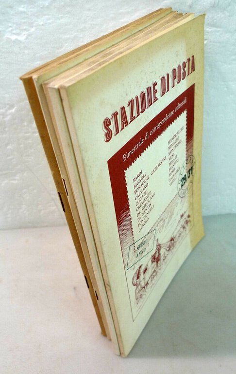 STAZIONE DI POSTA.Bimestrale di corrispondenze culturali 1984-89[poesia