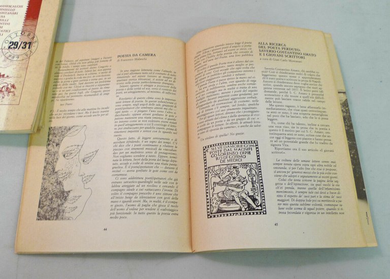 STAZIONE DI POSTA.Bimestrale di corrispondenze culturali 1984-89[poesia