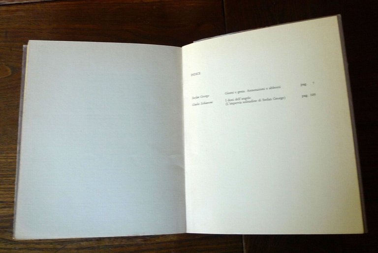 Stefan George,GIORNI E GESTA.ANNOTAZIONI E ABBOZZI,'86 Arsenale[tedesco/italiano