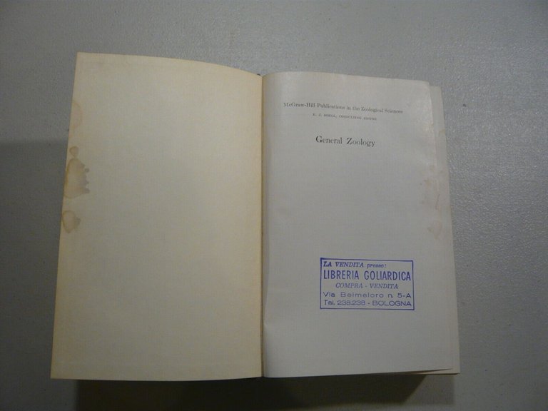 Storer GENERAL ZOOLOGY, 1951[zoologia