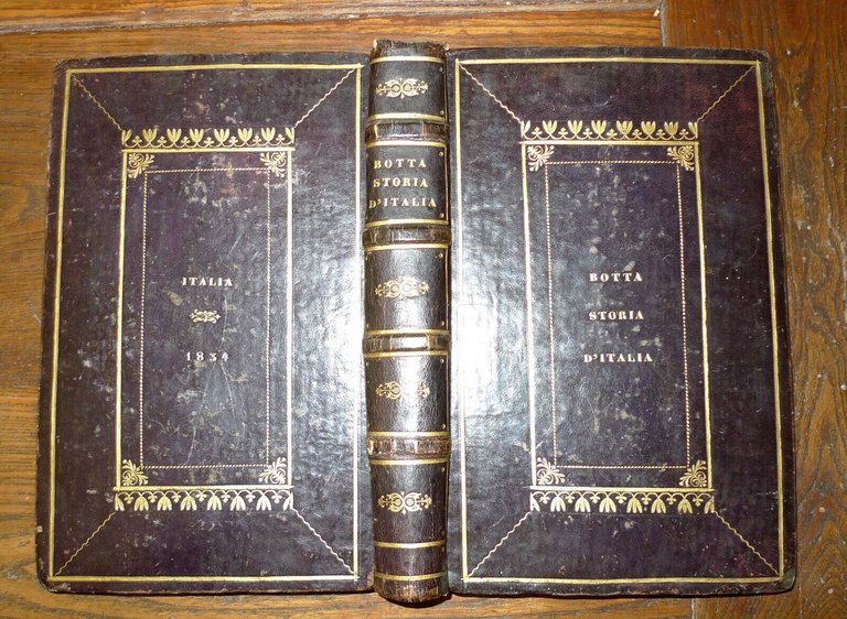 STORIA D'ITALIA DAL 1789 AL 1814 SCRITTA DA CARLO BOTTA.1834 …