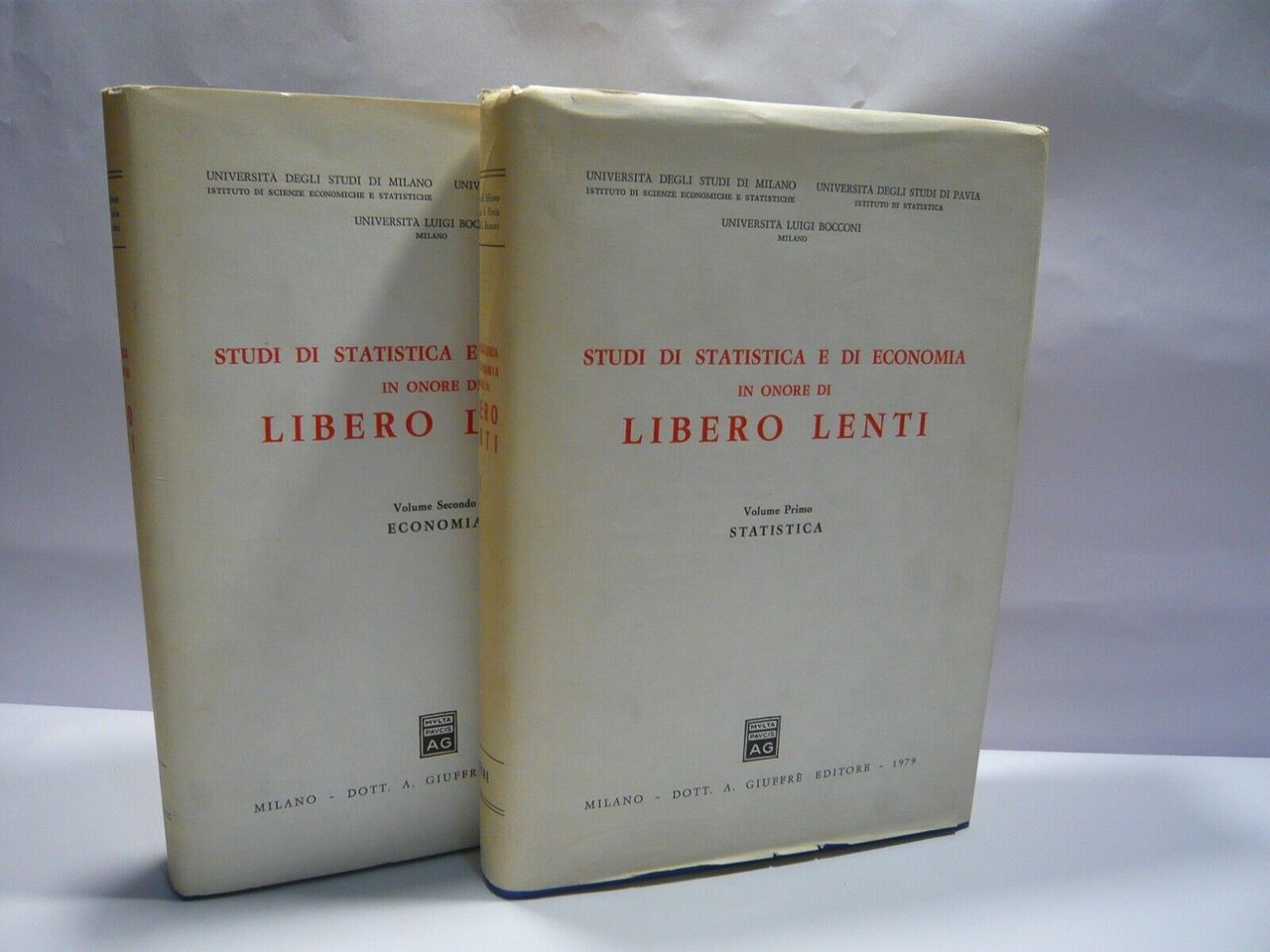 STUDI DI STATISTICA E DI ECONOMIA IN ONORE DI LIBERO …