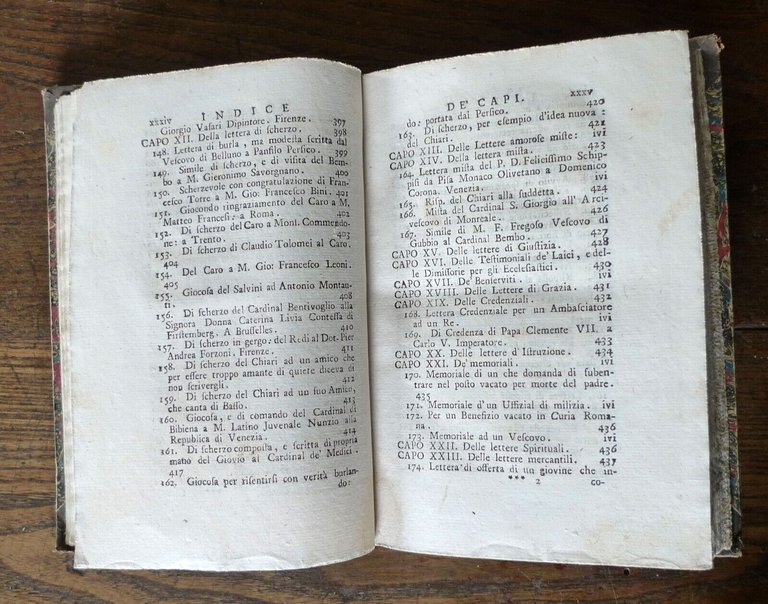 STUDIO DI LETTERE RACCOLTE DA BUONI AUTORI DALL'ABATE CHIARI DA …