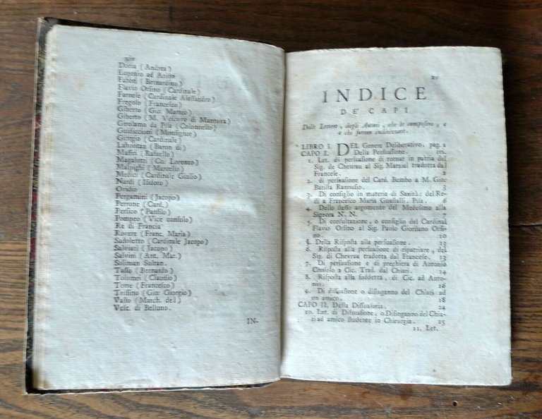 STUDIO DI LETTERE RACCOLTE DA BUONI AUTORI DALL'ABATE CHIARI DA …