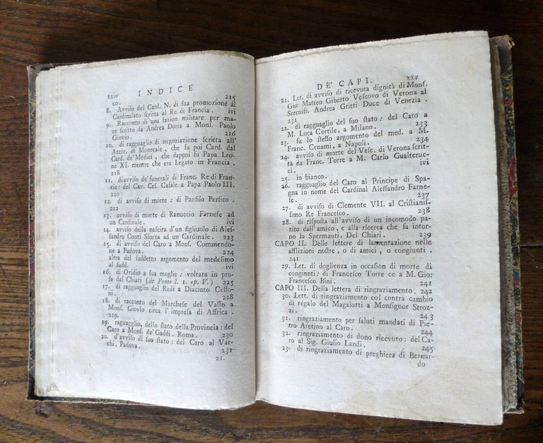 STUDIO DI LETTERE RACCOLTE DA BUONI AUTORI DALL'ABATE CHIARI DA …