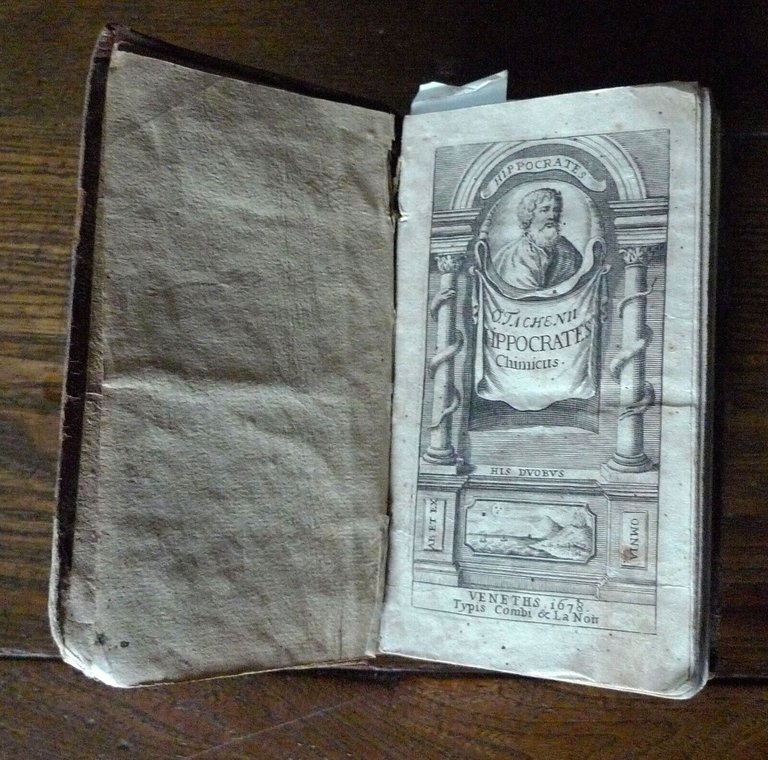 Tachenius,HIPPOCRATES CHIMICUS/HIPPOCRATICAE MEDICINAE,1697 Combi[alchimia