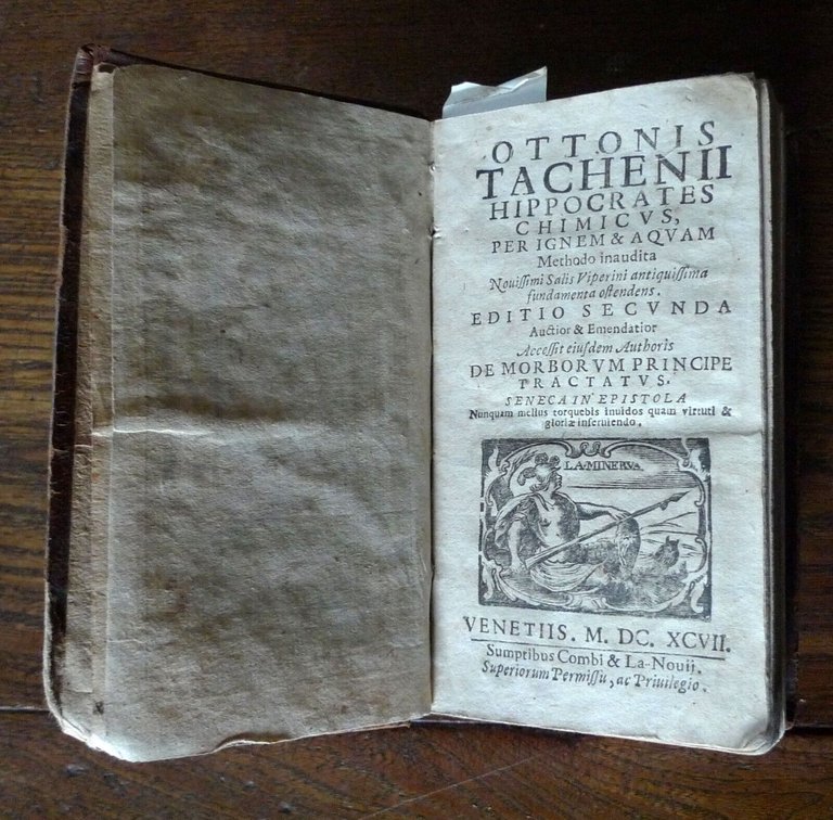 Tachenius,HIPPOCRATES CHIMICUS/HIPPOCRATICAE MEDICINAE,1697 Combi[alchimia
