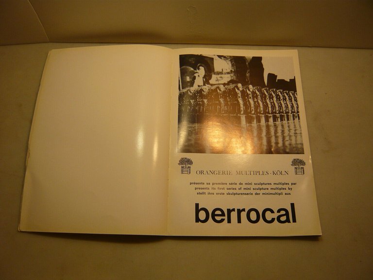 Tapié,BERROCAL, MIlano, 1970[catalogo