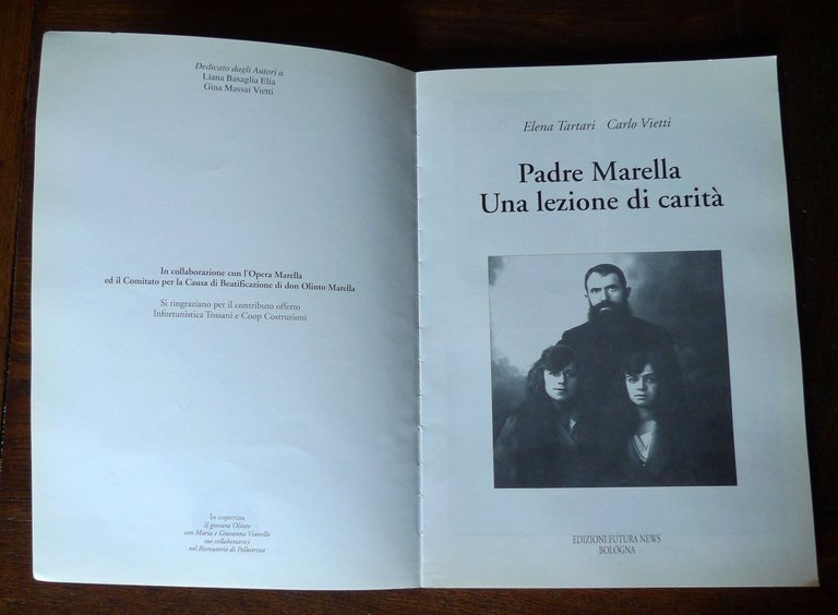 Tartari/Vietti,PADRE MARELLA.UNA LEZIONE DI CARITÀ,1998[storia,Bologna