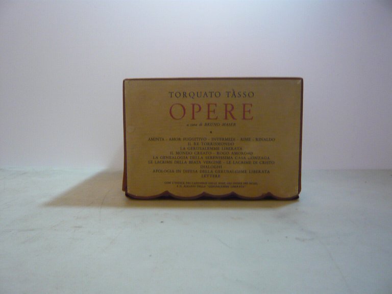 Tasso,OPERE,Milano,1963
