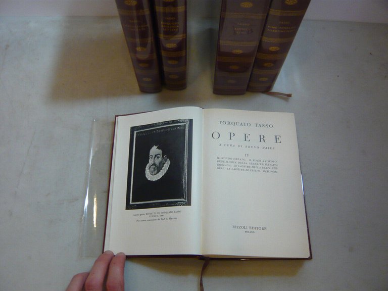 Tasso,OPERE,Milano,1963