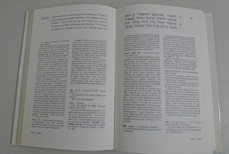 TEHILIM.LES PSAUMES(I-XXX),1995 Colbo[ebraismo,Bibbia,Salmi,Bible commentée