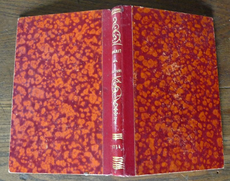 TEOCRITO VOLGARIZZATO DA ANTON MARIA SALVINI,1754 BELLOTTI[IDILLI,poesia