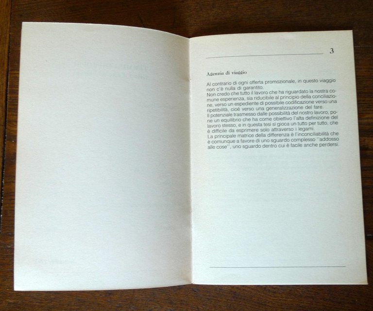 TERMINI IMPROPRI RIVISTA D'ARTE AD LIBITUM SETTEMBRE 1993 ANNO 0