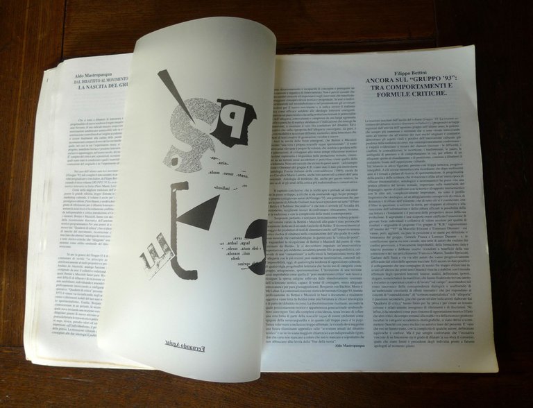 TERRA DEL FUOCO.Laboratorio del Fare 15•16•17 1992[poesia,Pignotti,Lara-Totino