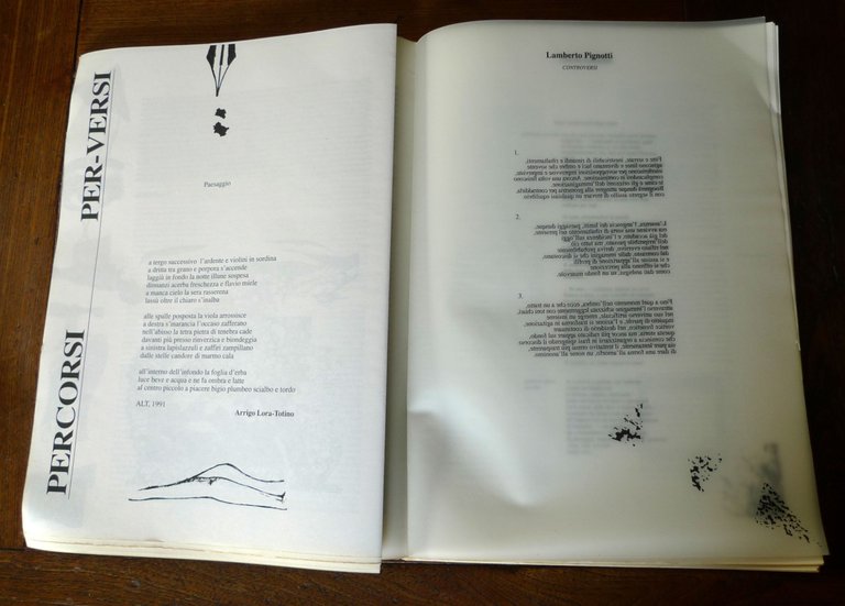 TERRA DEL FUOCO.Laboratorio del Fare 15•16•17 1992[poesia,Pignotti,Lara-Totino