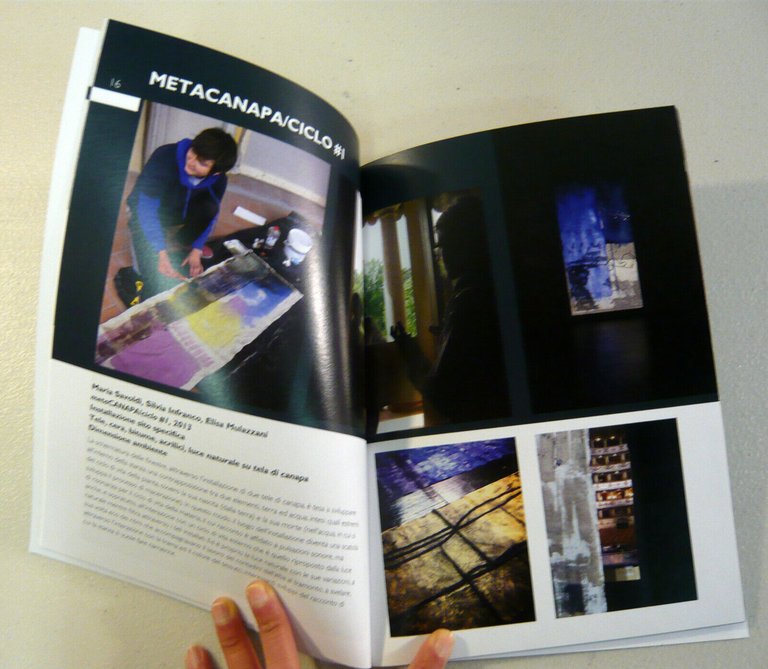 TESSUTO-VISSUTO LAB.Dall’arte della canapa alla canapa per l’arte,2013 Bologna