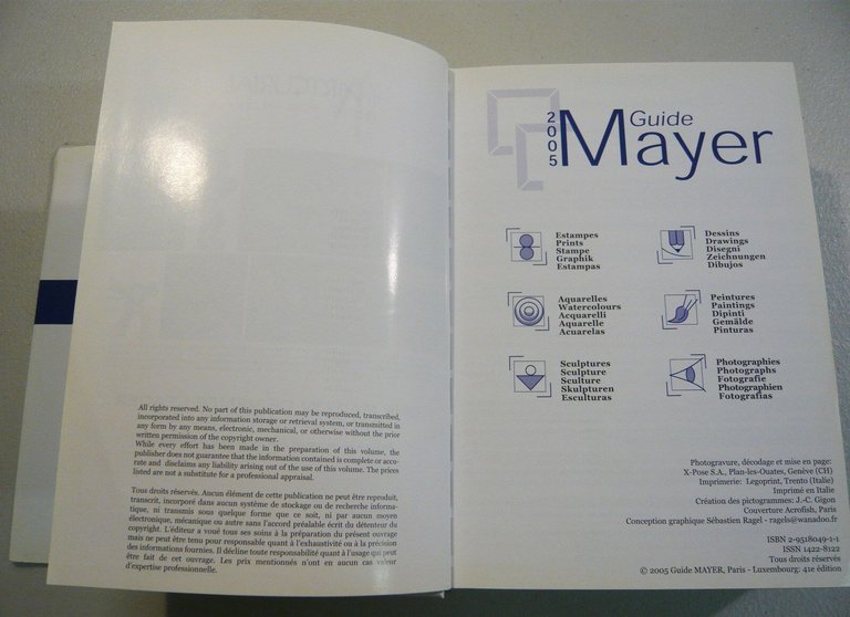 THE ART AUCTIONS DICTIONARY/LE DICTIONNAIRE DES ENCHÈRES,2005 Mayer[aste arte
