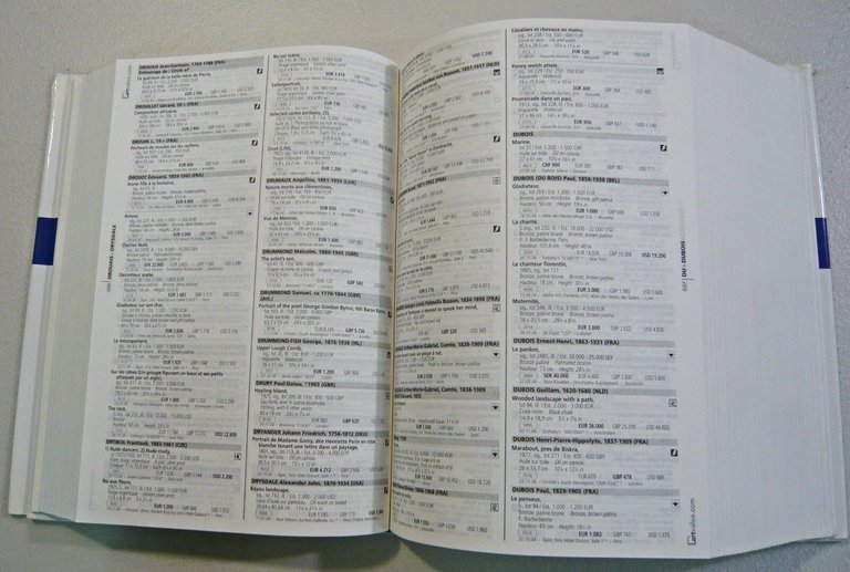 THE ART AUCTIONS DICTIONARY/LE DICTIONNAIRE DES ENCHÈRES,2005 Mayer[aste arte