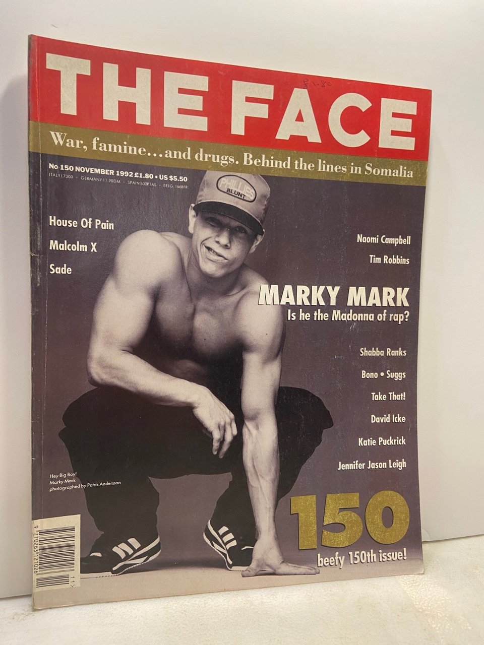 THE FACE MAGAZINE November 1992, N. 50[Marky Mark,House of Pain | Immagine principale