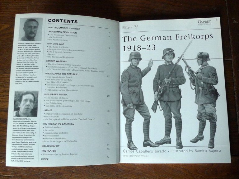 THE GERMAN FREIKORPS 1918-23,Osprey 2001/DIE BURGUNDERKRIEGE,2017,HEERE & WAFENN
