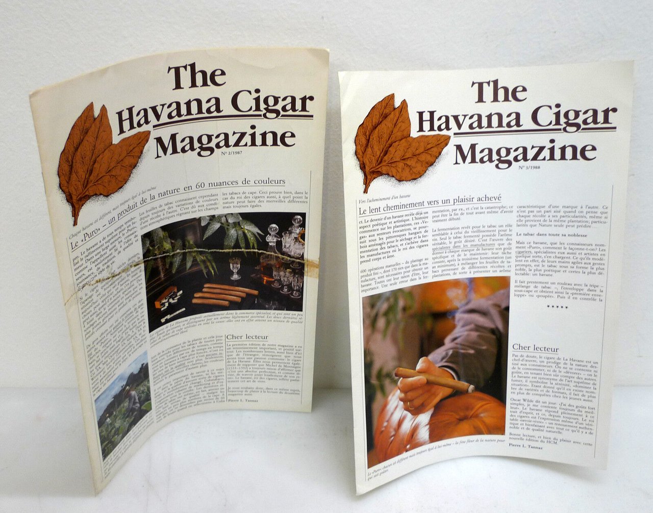 THE HAVANA CIGAR MAGAZINE N.2/3 1987-88,Cigare de La Havane[SIGARO CUBANO